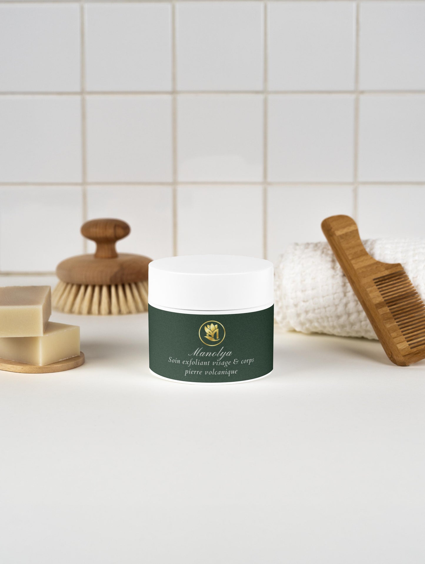 Volcan islandais Exfoliant pour le visage et le corps