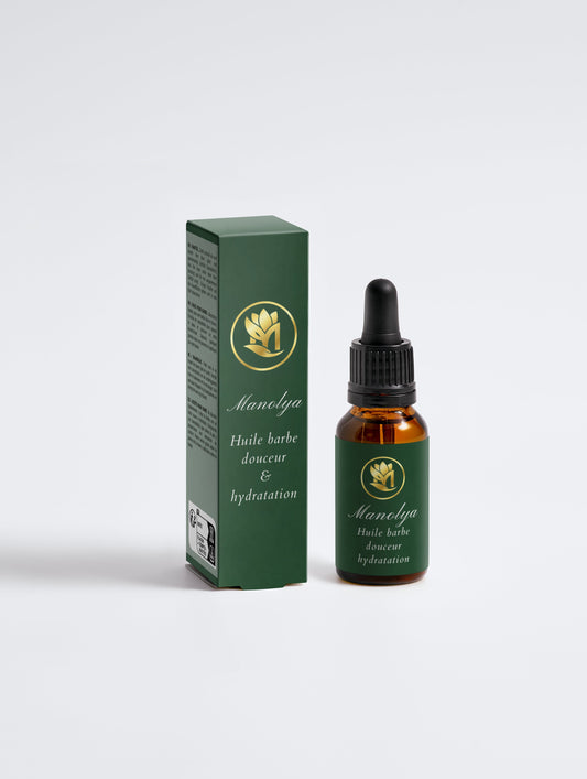 Huile à Barbe, douceur & hydratation, 20ml