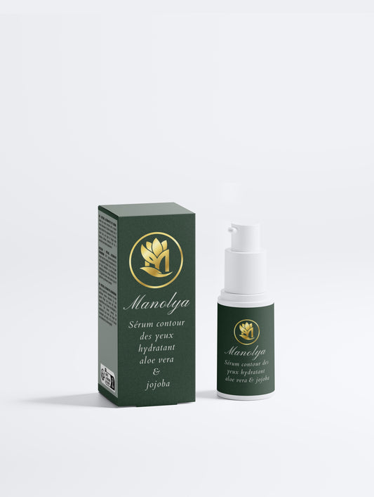 Sérum Contour des Yeux Hydratant, aloe vera & jojoba