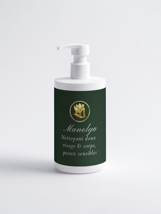 Nettoyant doux, peaux sensibles visage & corps