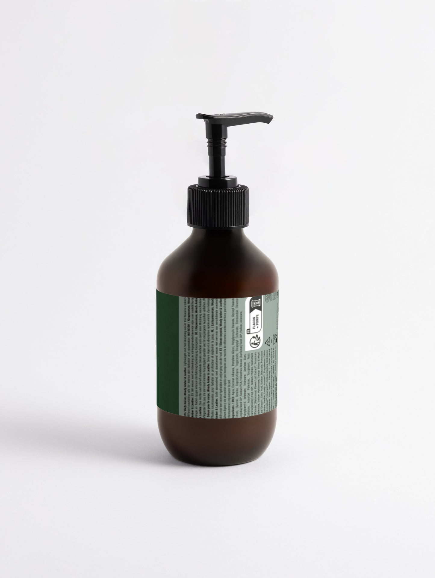 Sérum corporel, ambre boisé et cuir, 290ml