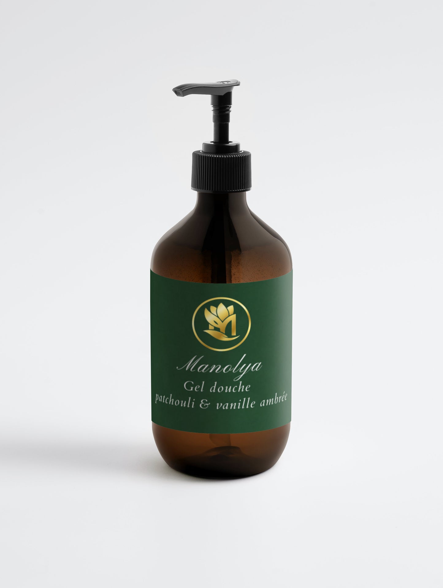 Gel Douche, Patchouli & Ambre Vanille, 490ml