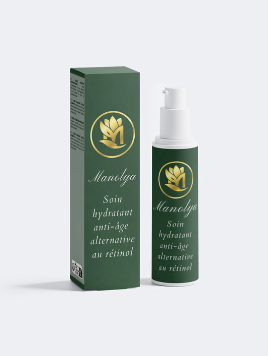 Soin Hydratant Anti-Âge, alternative au rétinol, 50ml