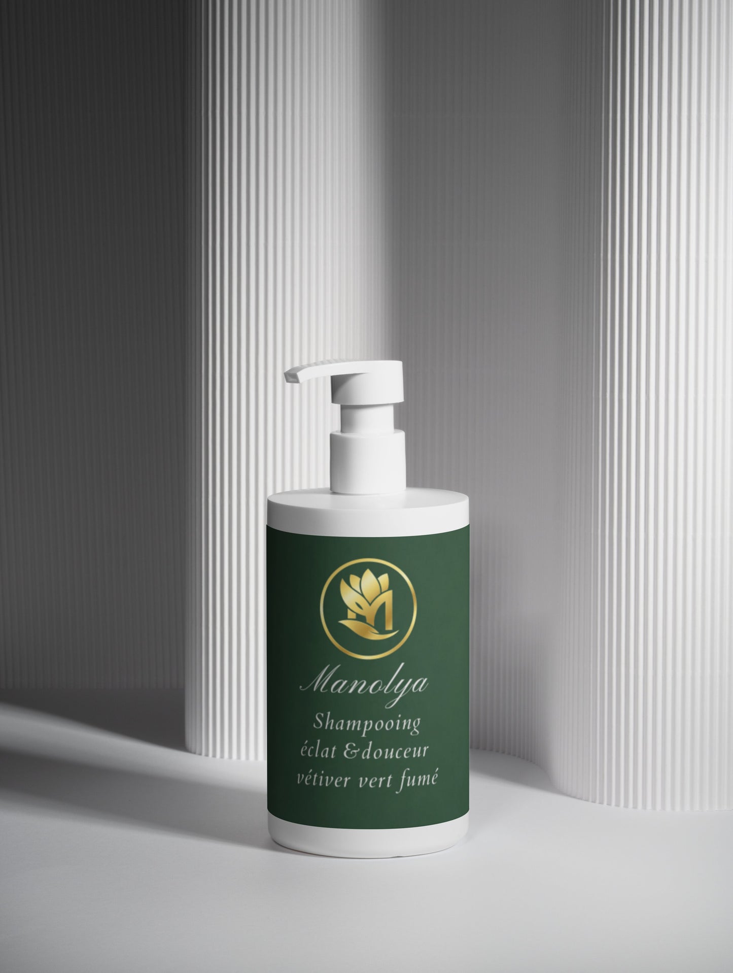 Shampooing Vétiver Vert Fumé, éclat et douceur, 400ml