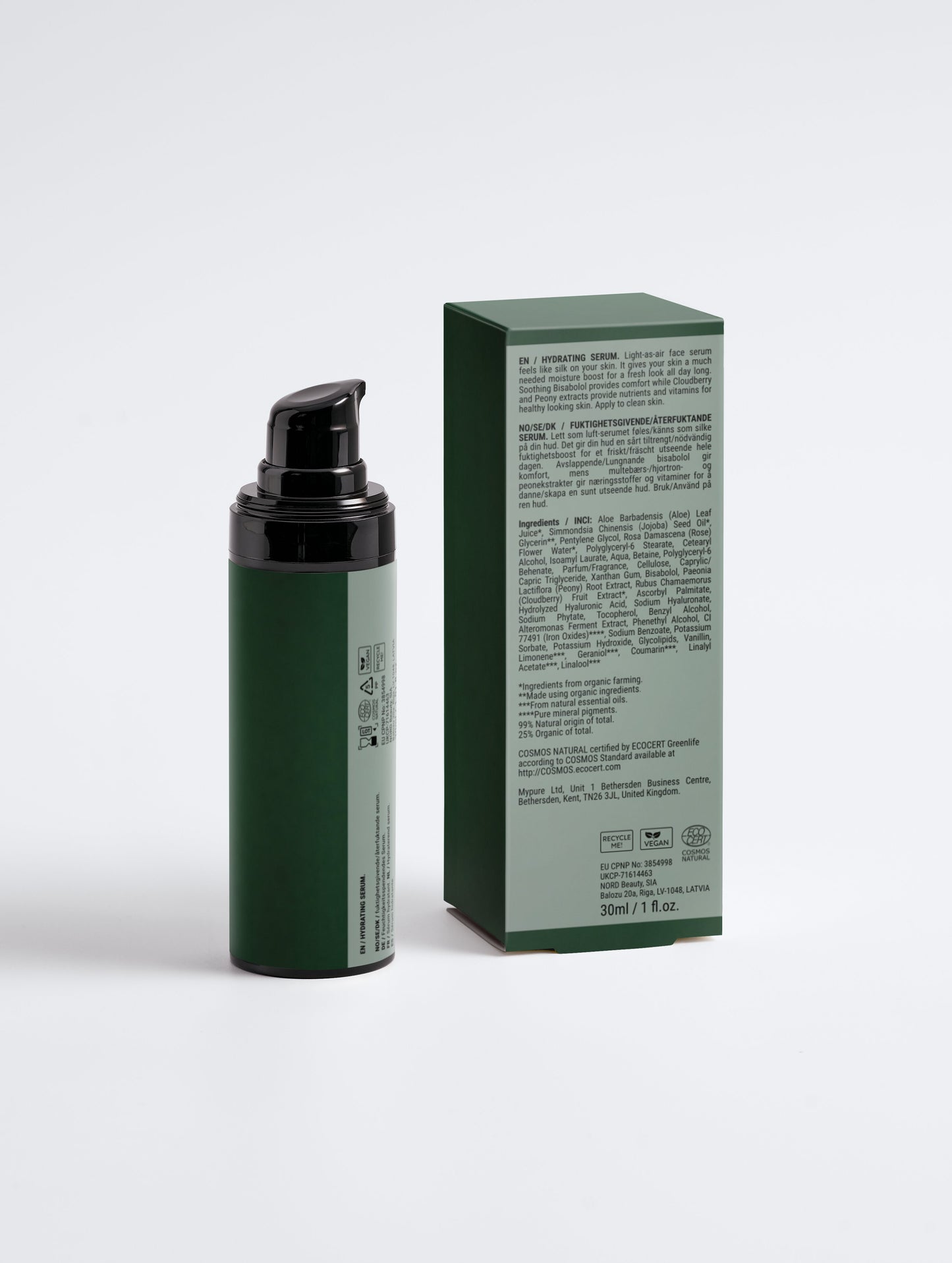 Sérum Hydratation Profonde, peaux sèches, 30ml