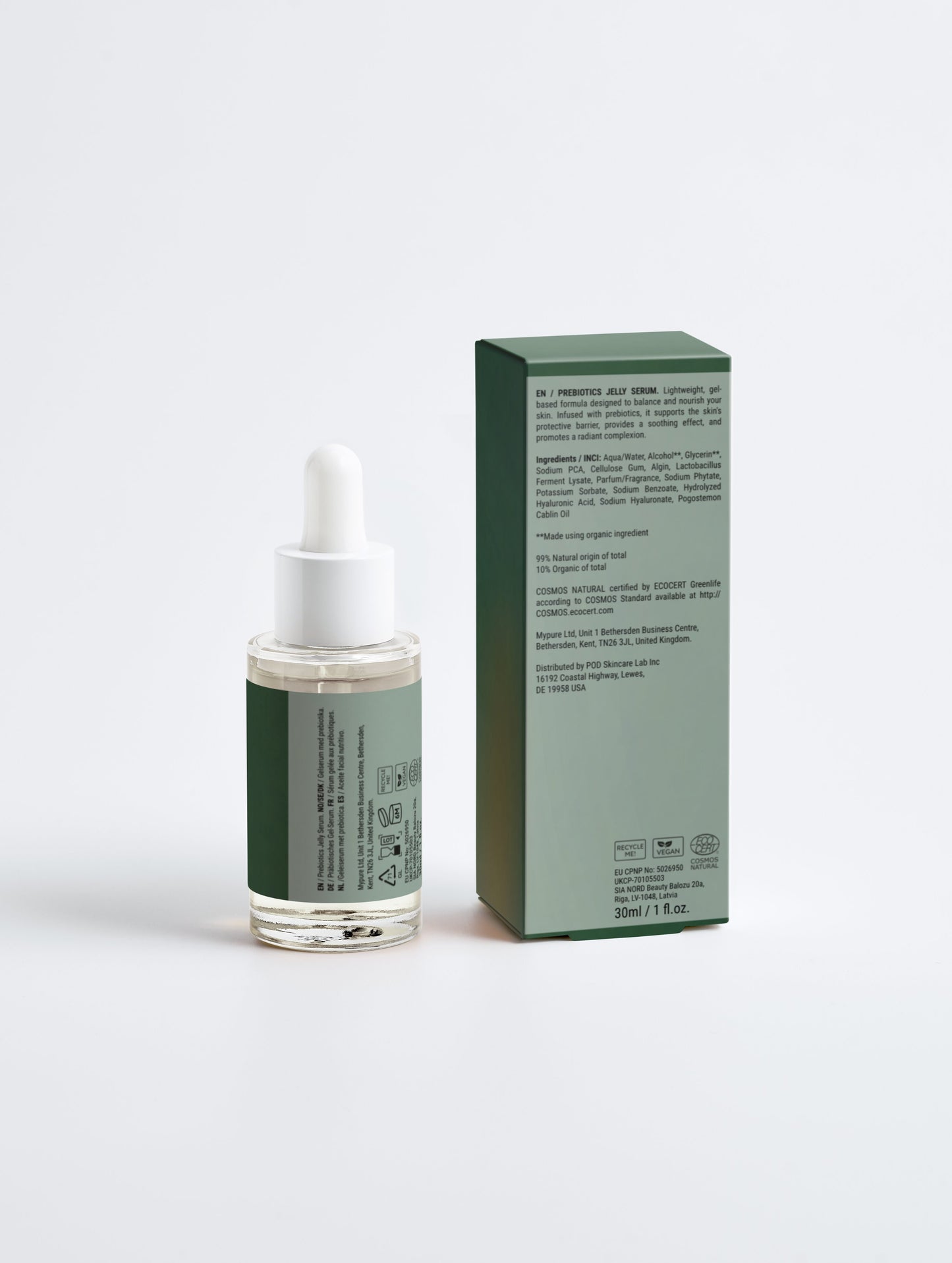 Sérum Gelée Prébiotique Bioactif, 30ml