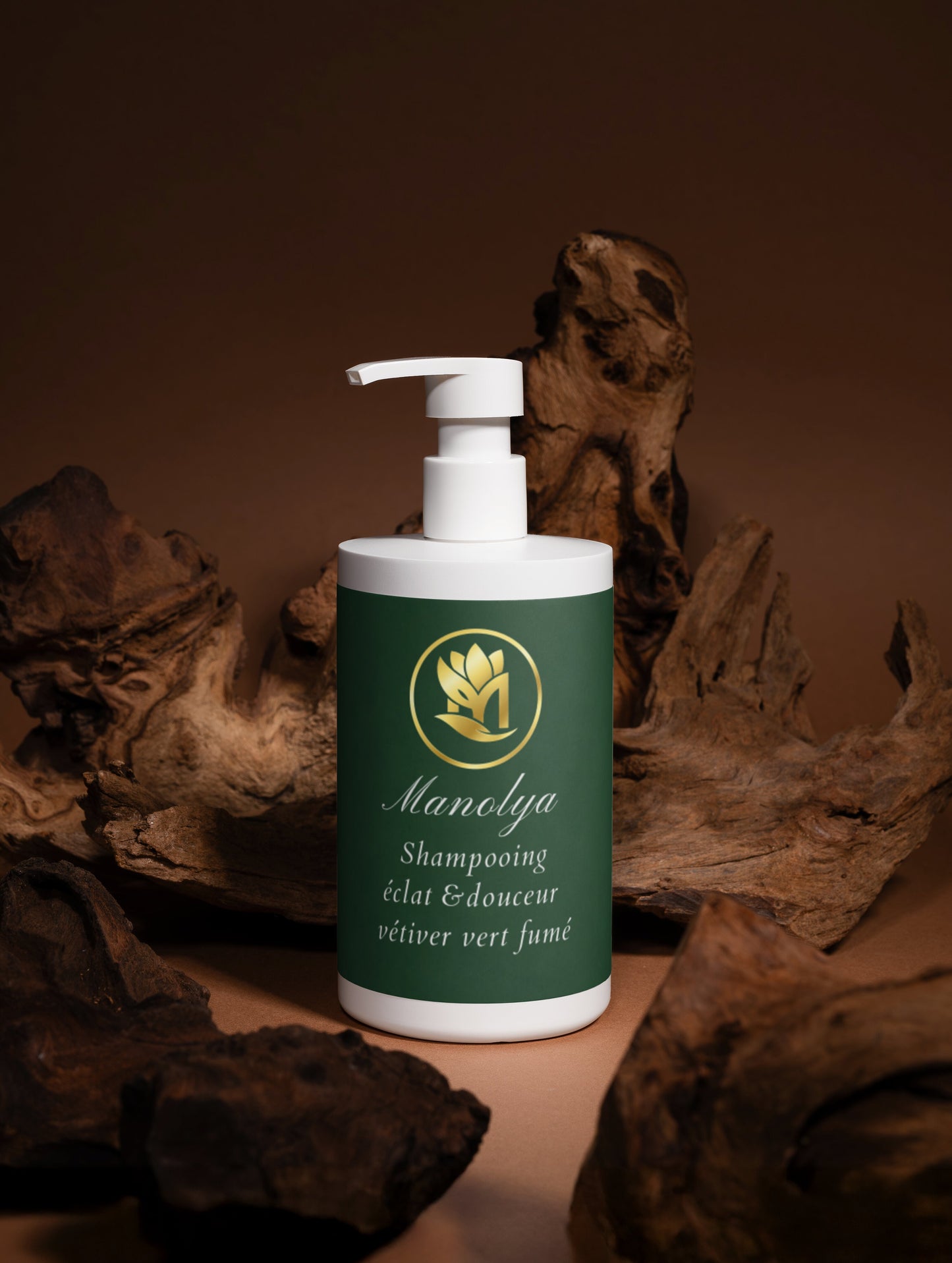 Shampooing Vétiver Vert Fumé, éclat et douceur, 400ml