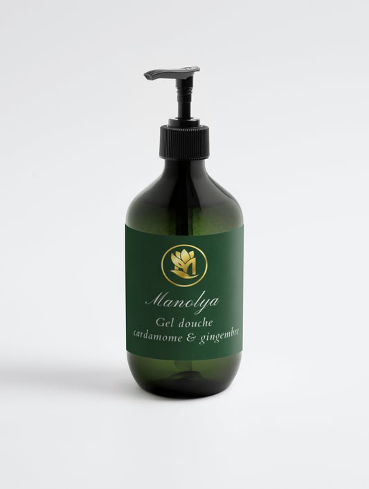 Gel Douche, CARDAMONE & GINGEMBRE, 490ml