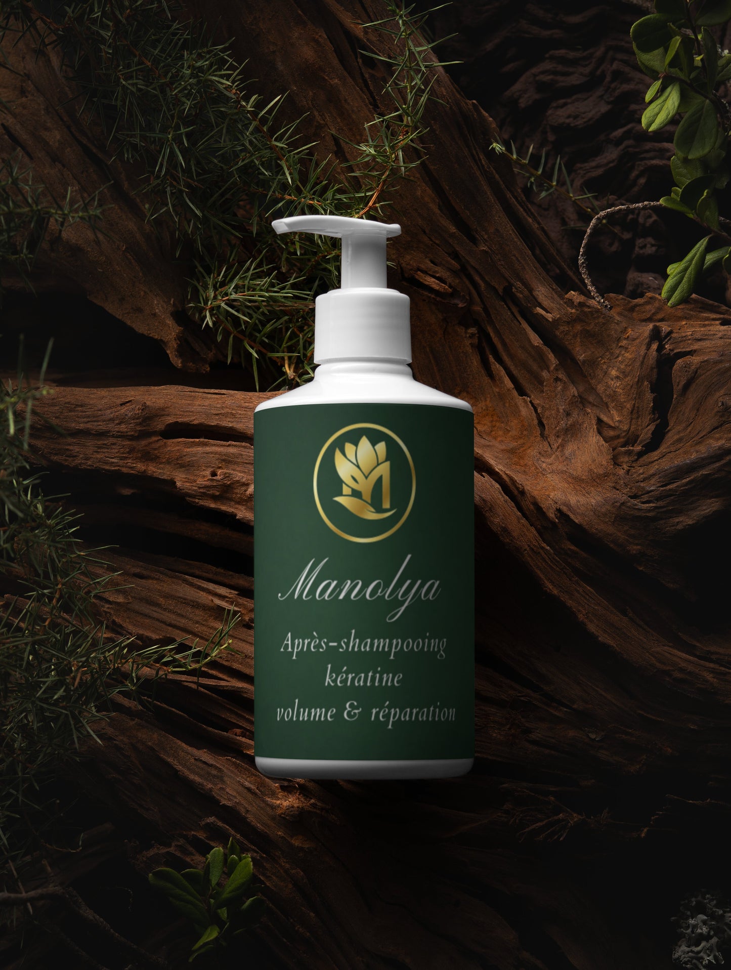 Après-shampooing kératine, volume et réparation, 390ml