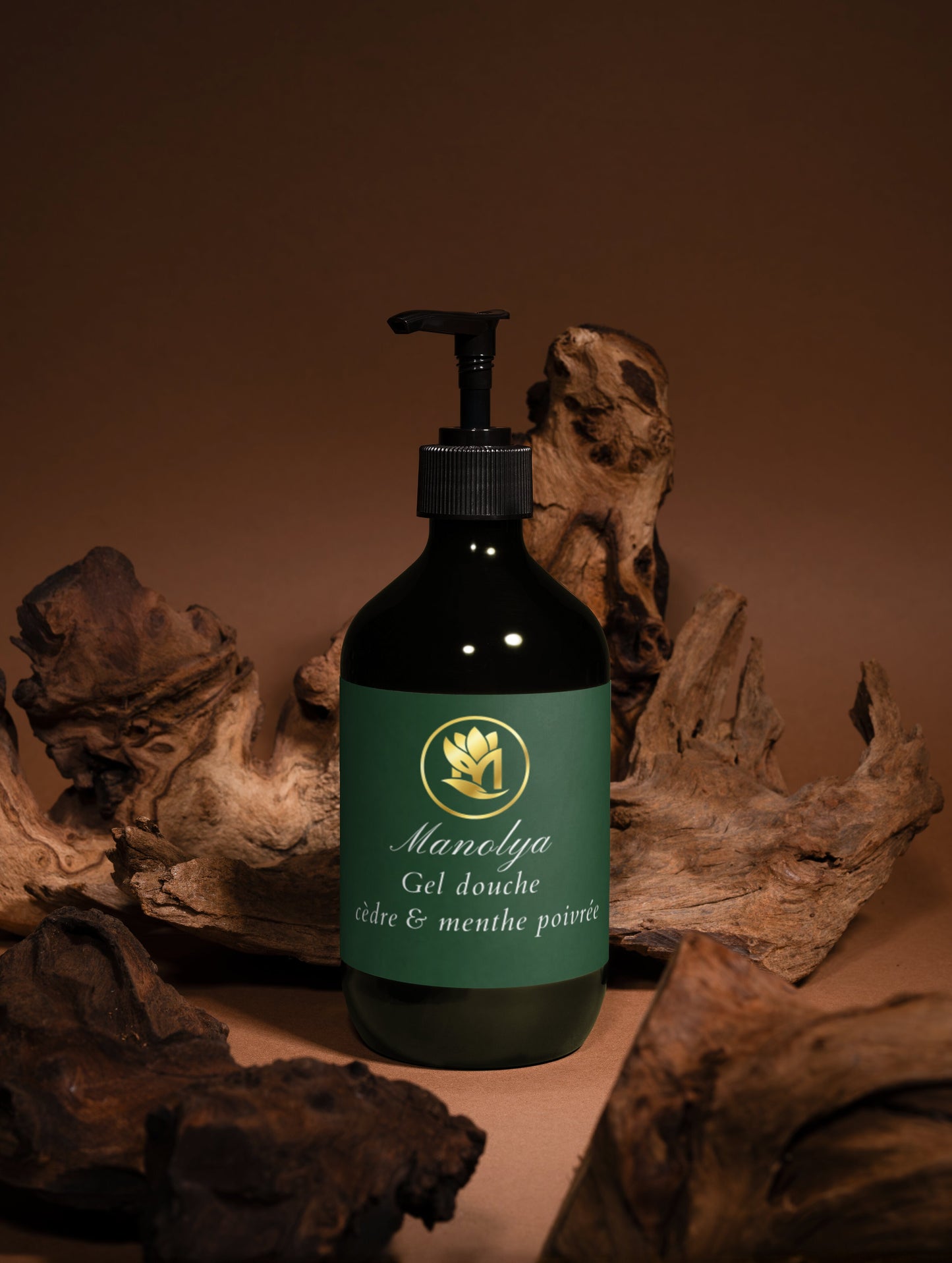 Gel Douche, Cèdre & Menthe Poivrée, 490ml
