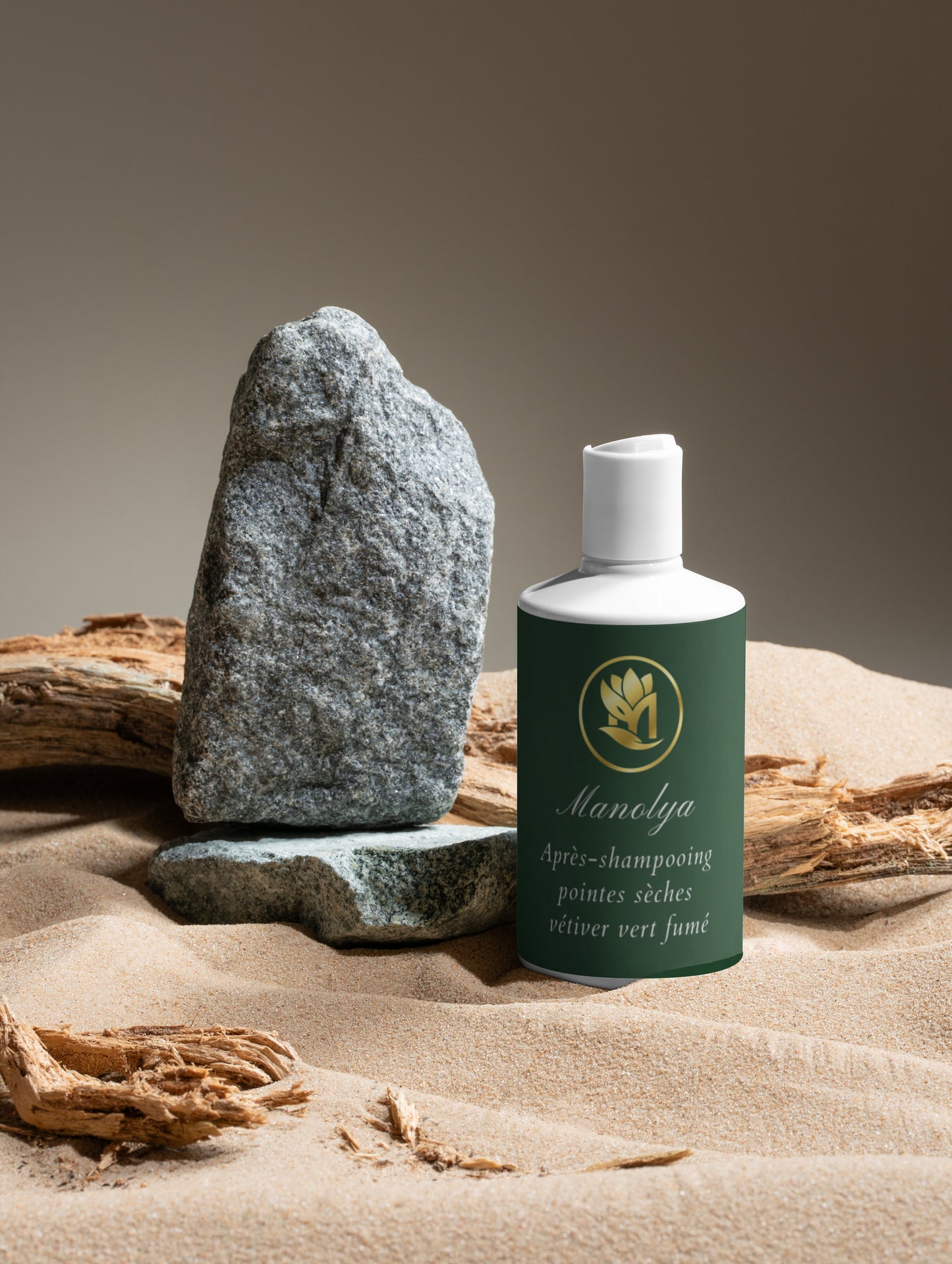 Après-shampooing Vétiver Vert Fumé, pointes séches, 370ml