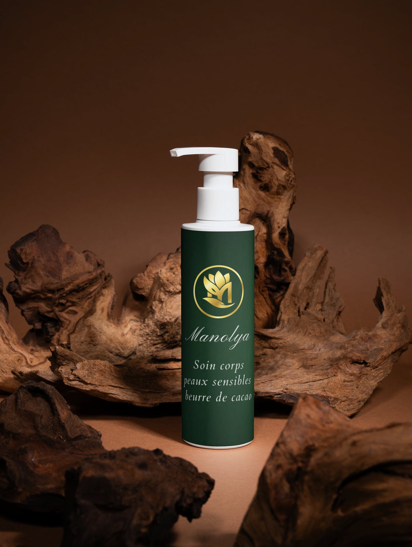 Soin corps, peau sensibles beurre de cacao, 190 ml