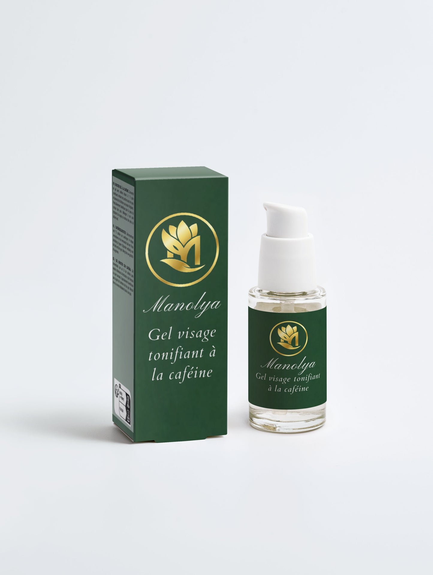 Gel Visage Tonifiant, caféine, 30ml